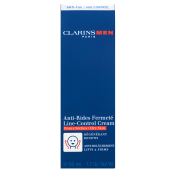 Clarins Men Line-Control Cream Dry Skin liftingový spevňujúci krém pre mužov 50 ml