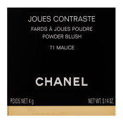Chanel Joues Contraste Powder Blush púderes arcpír az egységes és világosabb arcbőrre 71 Malice 4 g