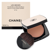 Chanel Les Beiges Poudre Belle Mine Naturelle púder az egységes és világosabb arcbőrre Nr.10 12 g