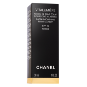 Chanel Vitalumiere Fluid Makeup make-up az egységes és világosabb arcbőrre 40 Beige 30 ml