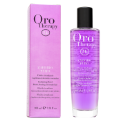 Fanola Oro Therapy Zaffiro Puro Radiating Fluid nega brez izpiranja za sijoč lesk las 100 ml