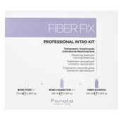 Fanola Fiber Fix Professional Intro Kit nastavite za kemično obdelane lase 70 ml + 100 ml + 100 ml