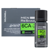Goldwell Men ReShade 6CA Power Shot barva za lase 4 x 20 ml