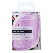 Tangle Teezer Compact Styler szczotka do włosów dla łatwiejszego rozszczesywania Lilac Gleam