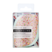 Tangle Teezer Compact Styler Haarbürste zum einfachen Kämmen von Haaren Terazzo Effect