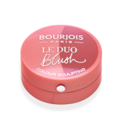 Bourjois Le Duo Blush fard de obraz sub forma de pudra 2în1 01 Inséparoses 2,4 g