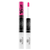 Dermacol 16H Lip Colour dlhotrvajúca dvojfázová farba a lesk na pery No. 18 7,1 ml