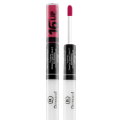 Dermacol 16H Lip Colour dlhotrvajúca dvojfázová farba a lesk na pery No. 21 7,1 ml