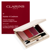 Clarins 4-Colour Eyeshadow Palette paletă cu farduri de ochi 07 Lovely Rose 6,9 g