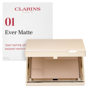Clarins Ever Matte Radiant Matifying Powder prašek z matirnim učinkom 01 Transparent Light 10 g