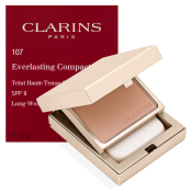 Clarins Everlasting Compact Foundation ličila v prahu 107 Beige 10 g