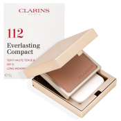 Clarins Everlasting Compact Foundation ličila v prahu 112 Amber 10 g