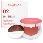 Clarins Joli Blush blush in polvere 02 Cheeky Pink 5 g