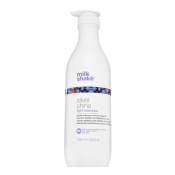 Milk_Shake Silver Shine Light Shampoo beschermingsshampoo voor platinablond en grijs haar 1000 ml