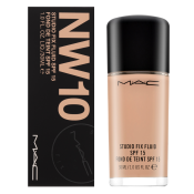MAC Studio Fix Fluid Foundation SPF15 dlouhotrvající make-up pro sjednocenou a rozjasněnou pleť NW10 30 ml