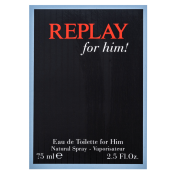 Replay For Him woda toaletowa dla mężczyzn 75 ml