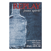 Replay Jeans Spirit! for Him Eau de Toilette bărbați 50 ml
