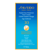 Shiseido Expert Sun Protector Face Cream SPF30+ napozó krém arcra 50 ml