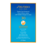 Shiseido Expert Sun Protector Face & Body Lotion SPF30+ napozó krém 150 ml