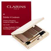 Clarins 4-Colour Eyeshadow Palette paletă cu farduri de ochi 03 Brown 6,9 g