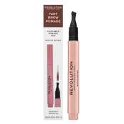 Makeup Revolution Fast Brow Clickable Pomade Pen wenkbrauwpotlood Medium Brown 1 ml