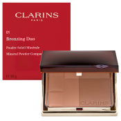 Clarins Bronzing Duo Mineral Powder Compact puder brązujący 01 Light 10 g