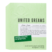 Benetton United Dreams Live Free Eau de Toilette voor vrouwen 50 ml