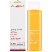 Clarins Tonic Bath & Shower Concentrate relaxačný kúpeľový a sprchový gél s esenciálnymi olejmi 200 ml