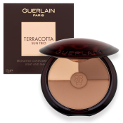 Guerlain Terracotta Sun Trio The Bronzing And Contouring Palette Púderes highlight és kontúr paletta Clair 10 g