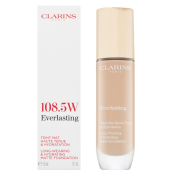 Clarins Everlasting Long-Wearing & Hydrating Matte Foundation fondotinta lunga tenuta per effetto opaco 108.5W 30 ml