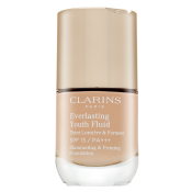 Clarins Everlasting Youth Fluid hosszan tartó make-up öregedésgátló 108.5 Cashew 30 ml