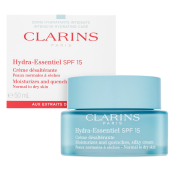 Clarins Hydra-Essentiel Silky Cream hydratační krém pro sjednocenou a rozjasněnou pleť 50 ml