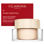 Clarins Poudre Multi-Eclat Mineral Loose Powder prozoren prah za enotno in sijočo polt 02 Transparent Medium 30 g