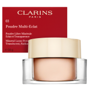 Clarins Poudre Multi-Eclat Mineral Loose Powder prozoren prah za enotno in sijočo polt 03 Transparent Warm 30 g