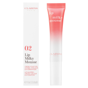 Clarins Lip Milky Mousse negovalni balzam za ustnice z vlažilnim učinkom 02 Milky Peach 10 ml