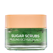L´Oréal Paris Sugar Scrubs Clear Scrub čistiaca maska a peeling proti nedokonalostiam pleti 50 ml