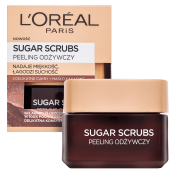 L´Oréal Paris Sugar Scrubs Nouris Scrub čistiaca maska a peeling pre obnovu pleti 50 ml