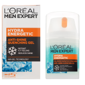 L´Oréal Paris Men Expert Hydra Energetic Anti-Shine Quenching Gel gél krém férfiaknak 50 ml