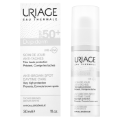 Uriage Dépiderm Anti-Brown Spot Daytime Care SPF50+ védő szérum pigmentfoltok ellen 30 ml