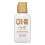 CHI Keratin Silk Infusion hajkúra durva és rakoncátlan hajra 59 ml