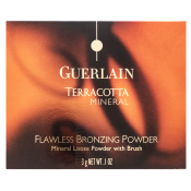 Guerlain Terracotta Mineral Flawless Bronzing Powder bronzosító púder az egységes és világosabb arcbőrre 01 Light 3 g