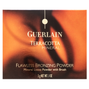 Guerlain Terracotta Mineral Flawless Bronzing Powder terra abbronzante per l' unificazione della pelle e illuminazione 03 Dark 3 g