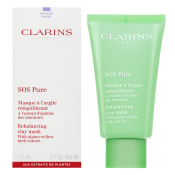Clarins SOS Pure Rebalancing Clay Mask maseczka oczyszczająca do skóry normalnej/mieszanej 75 ml