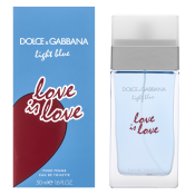 Dolce & Gabbana Light Blue Love is Love toaletní voda pro ženy 50 ml