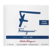 Salvatore Ferragamo F by Ferragamo Free Time Eau de Toilette voor mannen 50 ml