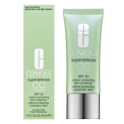 Clinique Superdefense CC SPF 30 Colour Correcting Skin Protection Medium Deep krem CC o działaniu nawilżającym 40 ml