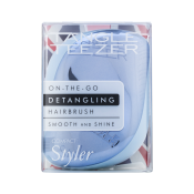 Tangle Teezer Compact Styler kefa na vlasy Baby Blue Chrome