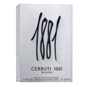 Cerruti 1881 Silver Eau de Toilette da uomo 100 ml