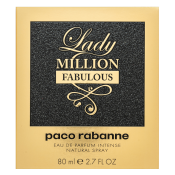 Paco Rabanne Lady Million Fabulous Intense parfémovaná voda pro ženy 80 ml