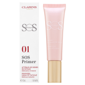Clarins SOS Primer Minimises Signs of Fatigue Osnova za temeljni premaz proti nepravilnostim na koži 01 Rose 30 ml